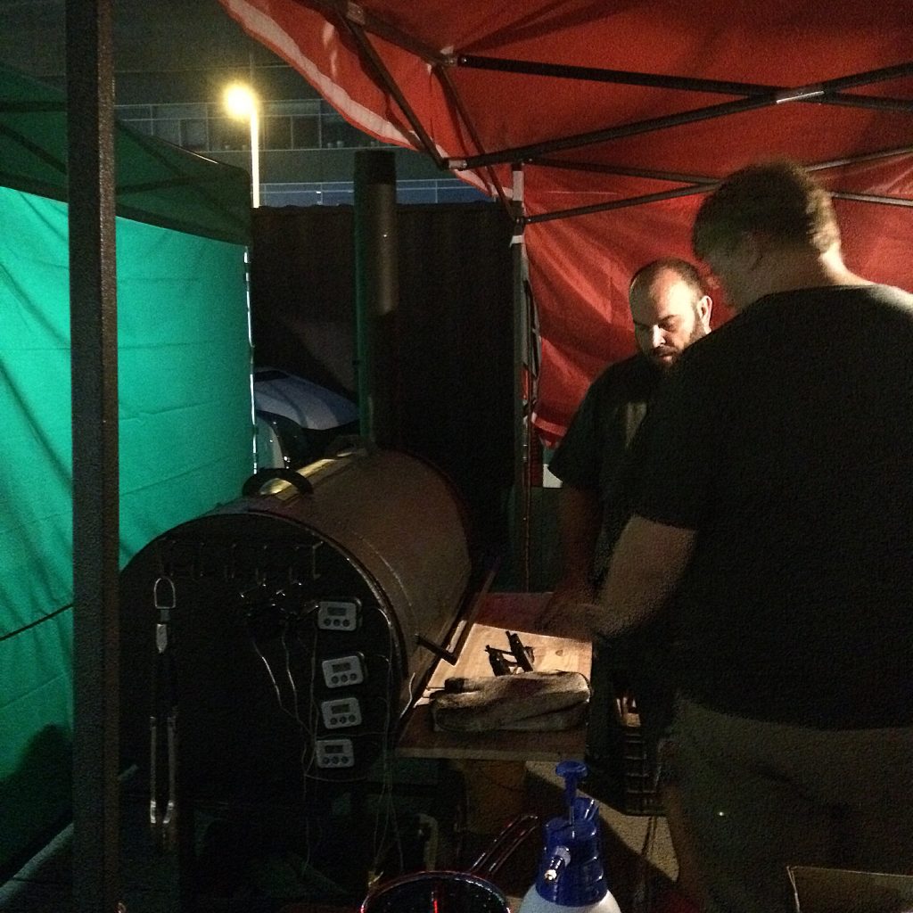 Végre tüzet gyújtottunk